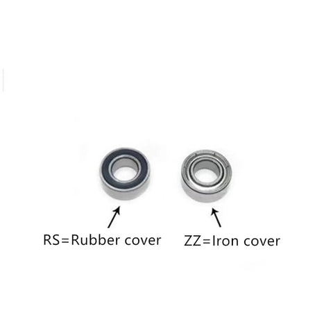 Top Shelf Automotive Generator Bearing Built Tough For Daily Grind Replaces B10 27D And B10 50T Models Two types shown, RS rubber cover and ZZ iron cover.