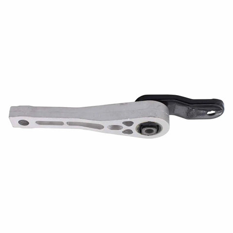 Heavy Duty And Built Tough Engine Motor Mounts Plus Transmission Mount Bracket For VW Beetle Jetta Passat 2.5L 2006 To 2014 view of a silver metal bracket with rubber.