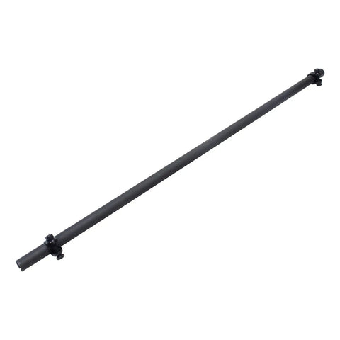 9Pc Front Suspension Kit for 1997-2006 Jeep Wrangler Includes Drag Link, Three Tie Rods, Two Adjusting Sleeves, One Track Bar, and Two Sway Bar Links Replaces Pitman Arm to RH Steering Arm, Built for Tough Trails. Black steel track bar