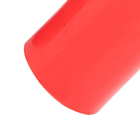 Close-up of a red silicone cap from Ten Pack Silicone Vacuum Hose Caps For 16mm Car Intake Lines Weatherproof End Plugs