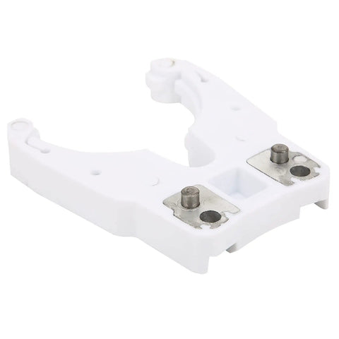 Thonlai HSK63F Tool Holder Clamp for Engraving Machine, white plastic construction, precision CNC accessory, designed for stability.