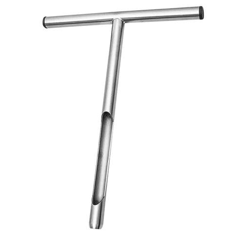 Stainless Steel Soil Sampler Probe With T Handle For Lawn Garden And Farm Use Heavy Duty Pro Grade Core Sampling Tool