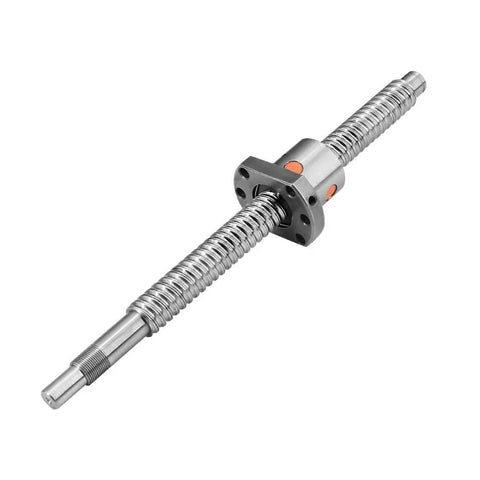 32Mm C7 Rolled Ballscrew Assembly With Single Or Double Nuts 5Mm 10Mm Lead Custom Sizes 300Mm To 2500Mm, CNC Router part