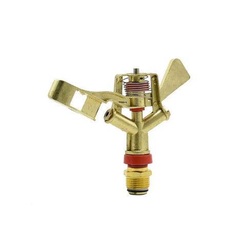 Tough As Nails Zinc Alloy Pulsating Sprinkler With 360 Degree Rotation For Lawn Garden Irrigation Durable Metal Sprinkler Head