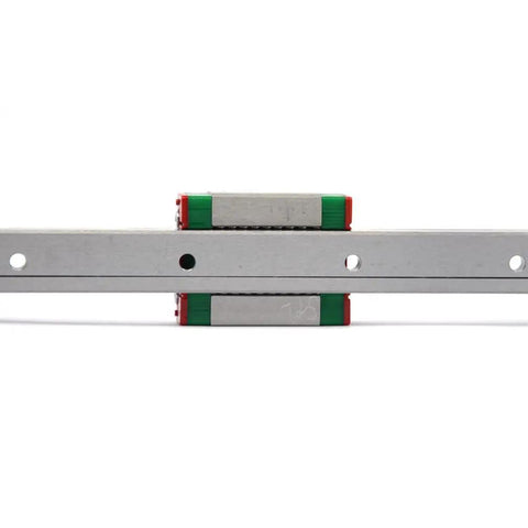 Front view of Beefy 200mm MGN15 Linear Rail Guide With MGN15C Carriage Block For DLP UV 3D Printer And CNC Machine