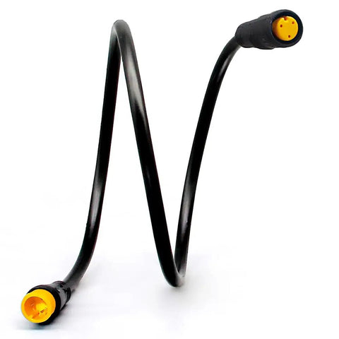 Curved Universal Waterproof Ebike Extension Cable Kit For Throttle Display Ebrake Shift Sensor Hub Motor And Mid Motor Signals