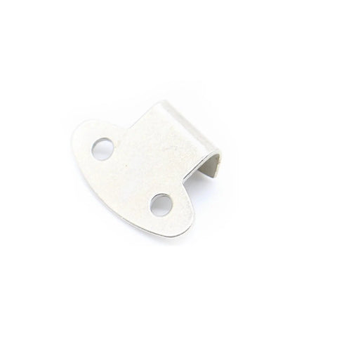 Cinet Box Locks Spring Loaded Latch Catch Toggle 27 By 63 Iron for sliding doors and furniture, close-up view of metal piece