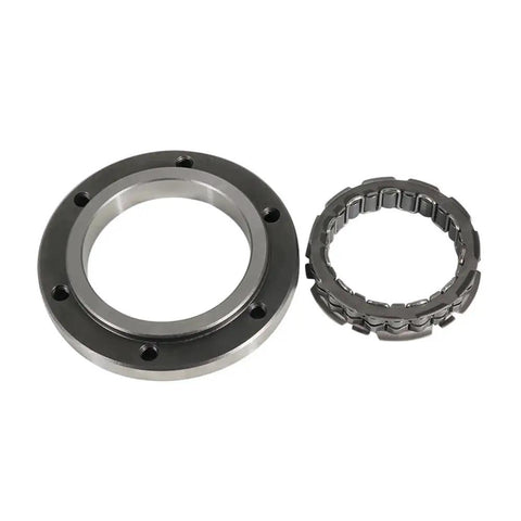 Badass Heavy Duty Motorcycle Starter Clutch Bearing Fits Atv 500 And 650 Models With 505G070 Oem Part showing metal components.