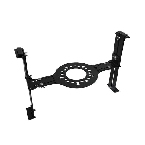 Wheel Fitment Simulator Tool Fits 14 To 20 Inch Rims With 5 Lug Bolt Patterns Checks Brake Caliper Gap Fast. Side view of the tool.