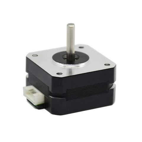 NEMA 17 stepper motor Titan extruder with 42x42x23mm size, 2 phase, 4 lead, 1.8-degree step angle, plug and play compatibility, and 1-meter cable