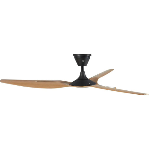 Built Tough Smart Outdoor Ceiling Fan Marine Coastal Grade Wet Rated Salt Resistant Storm Ready With Wireless Remote Control And Universal Mount And Ten Inch Extension Tube For Rough Sea Breeze Decks, 52-inch natural wood blades.