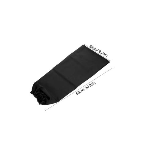 Heavy Duty Welding Arm Sleeves Heat Resistant Cotton Forearm Guards Breathable Elastic Fit Sleeve Set For Mechanics And Metalworkers, black fabric, dimensions shown.
