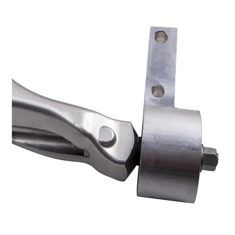 Close-up of Honda Pilot Front Left And Right Lower Control Arm Pair 2009 2015 RK621550 showing steel construction and bushings.