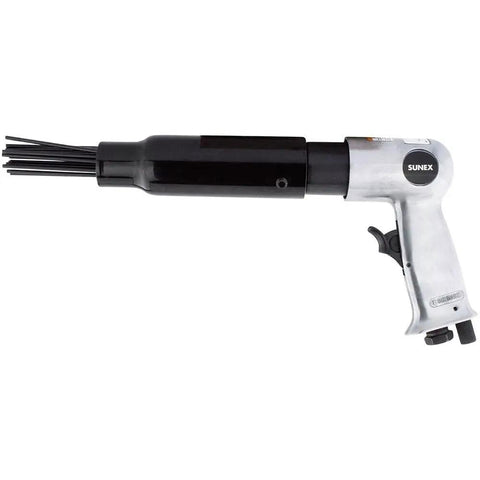 Beast Pistol Grip Needle Scaler With 19 Hardened Steel Needles for fast rust removal and paint stripping on irregular surfaces