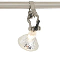 Mo Low Voltage Pivot Head One Light Spotlight With Satin Nickel Finish Adjustable Vertical And Horizontal Pivot for accent lighting