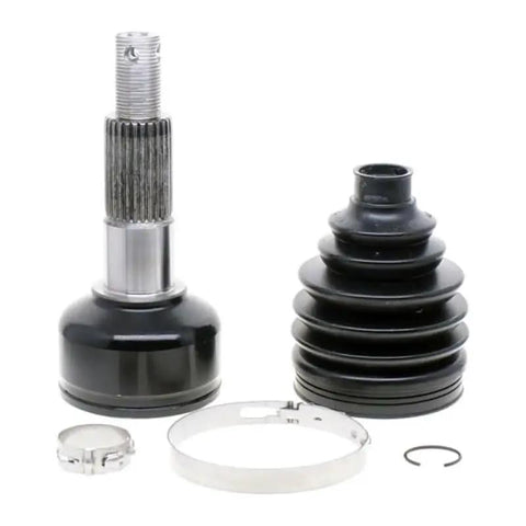 Badass Front Wheel Bearing Kit For CFMoto CForce ZForce 550 CF520 And CF550 ATV UTV includes metal parts and rubber boots.