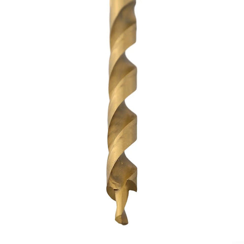 Hss Step Drill Bit Kit With Round Shank For Pocket Hole Jig Guide 9 Or 9 5Mm Wood Punching Tool, 175mm gold HSS bit