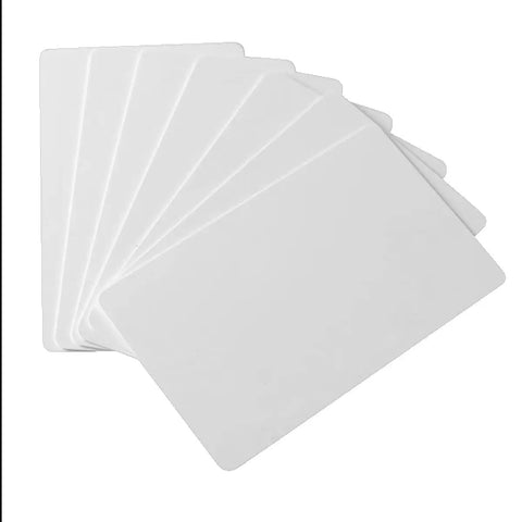 White 13.56MHz NFC Non Contact Access Key RFID Card With 48 Byte EV1 Chip And Durable PVC Construction 50 Pack spread view