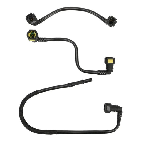 Cool 3Pc Fuel Line Filter Hose Kit For Mercedes W163 Ml320 Ml350 Ml430 And Ml55 Vehicles With V6 Or V8 Engines Replaces Oem Parts 1634703764 fuel hose set