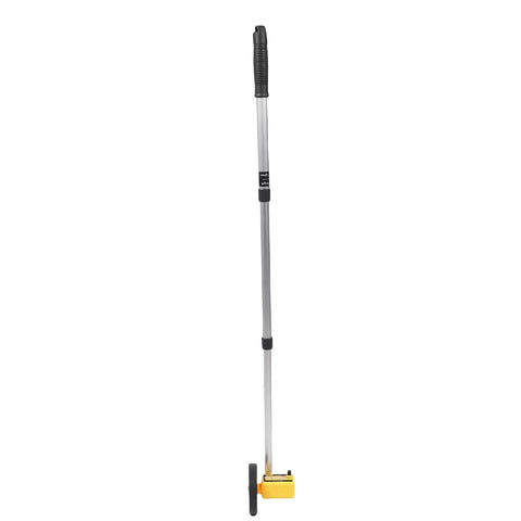 Thonlai Measuring Wheel Extendable Accurate Portable Distance Measuring with adjustable silver rods and yellow measuring head.