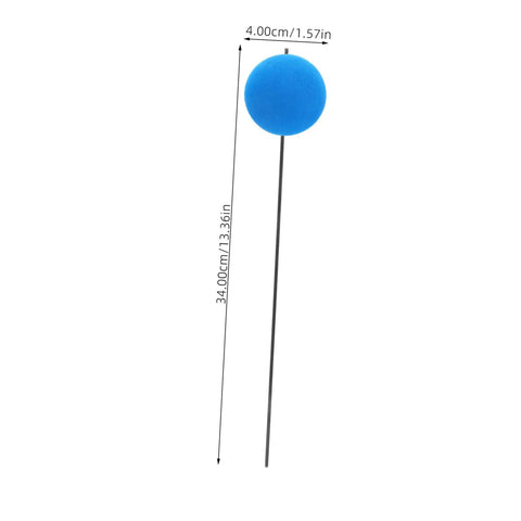 Three Set RC Helicopter Training Kit With Sponge Foam for Airplanes and Helis, Easy Setup, Universal Gear showing blue foam ball