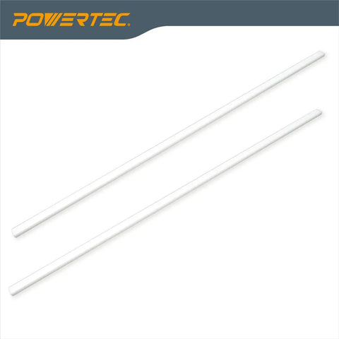 Heavy Duty 36 Inch Hdpe Miter Bars 2 Pack Fits Standard 3 4 By 3 8 Inch Slots on a white background, ideal for table saw sleds.