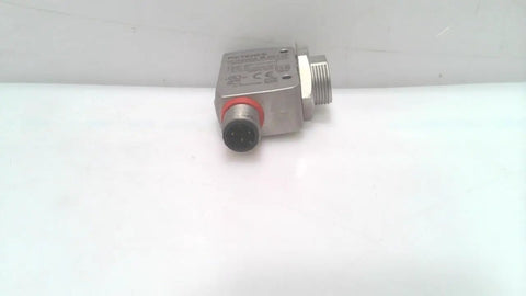 Dope CMOS Laser Sensor With M18 Mount And M12 4 Pin Connector NPN PNP Outputs LR ZH490C B Industrial Photoelectric Sensor For Precise Positioning Compact Durable Unit With Easy Mounting, silver M18 threaded laser sensor with M12 connector
