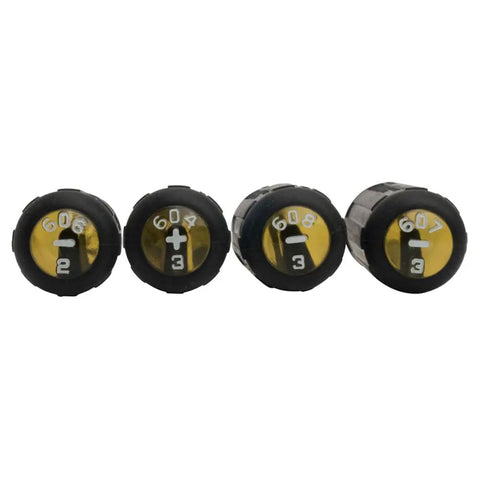 4 Piece Mini Slotted And Phillips Screwdriver Set With Tip-Ident For Quick Type ID, showing cushioned grip handles, precision tips