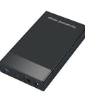 Sata To Usb 3.0 External Hard Drive Enclosure And 3.5 Inch Hdd Docking Station Uasp Enabled showing a sleek black design with ports.