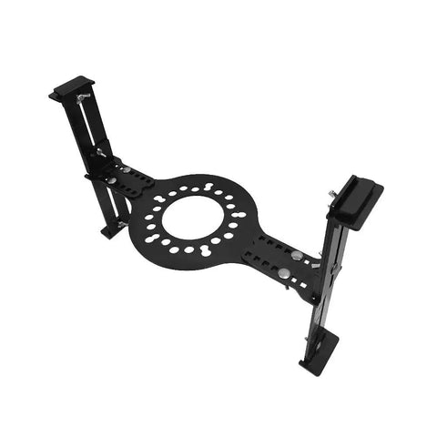 Wheel Fitment Simulator Tool Fits 14 To 20 Inch Rims With 5 Lug Bolt Patterns Checks Brake Caliper Gap Fast side view of tool.