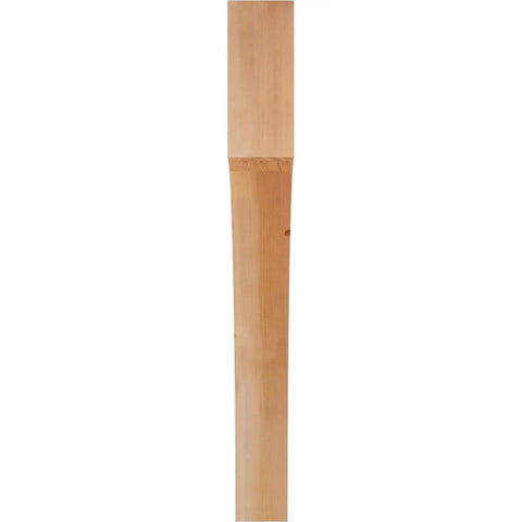 Westlake Rough Sawn Knee Brace In Western Red Cedar 4 Inch Wide By 36 Inch Deep By 36 Inch High Handcrafted Rustic Timber Accent