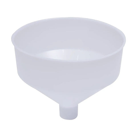 Plastic funnel included with Heavy Duty 2200W 110V Wet Grain Mill Grinder With Funnel For Soy Milk, Corn, Rice And Beans, Coffee Beans, Home And Pro Use, 1400 RPM For Busy Kitchens, Cafes, And Hobbyists, Easy To Clean, Durable Steel Construction.