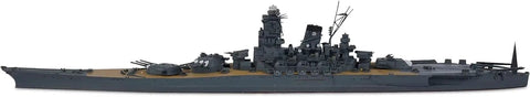 Side view of 1/700 Japanese Battleship Yamato Plastic Model Kit Easy Assembly For History Buffs WWII Navy Ship High Detail Plastic Parts
