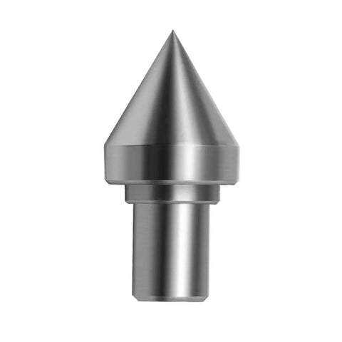 Slick Live Bearing Tailstock Center And Drill Chuck Adapter Kit For Mini Lathe Wood Turning Metalworking Projects Built For Rock Solid Precision And Butter Smooth Rotation - stainless steel live bearing center with pointed tip