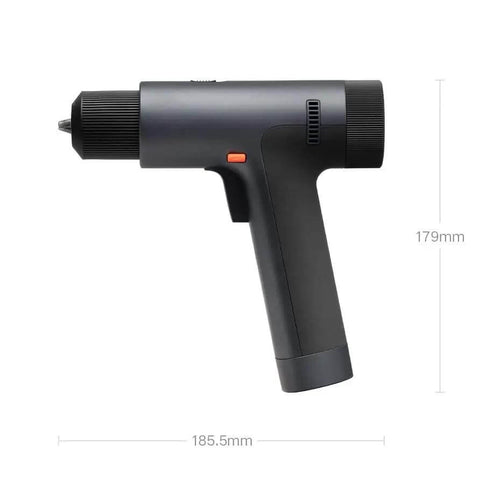 Badass Heavy Duty Brushless Cordless Drill And Screwdriver Workhorse featuring ergonomic design, 179mm length, for DIY projects.