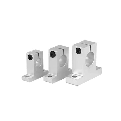 High Precision SCS20LUU Linear Guide Rail Kit With Four Bearing Blocks And Two 20mm Optical Axis Rods Plus SK20 Support, three blocks