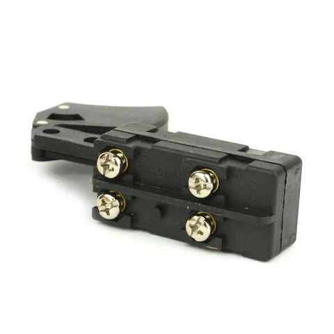 Top Shelf Replacement Trigger Switch For Power Drills 20 Amp On Off Handle for Skil HD77 with detailed electrical contact points.