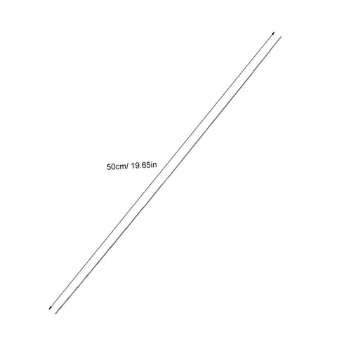 50cm carbon fiber rod from 10 Pack Carbon Fiber Round Rods For RC Models, Super Strong Black CF Rods For Wing Spars, Gliders, Kites, And Planes, Ultra Lightweight, Portable, Durable, Easy To Transport
