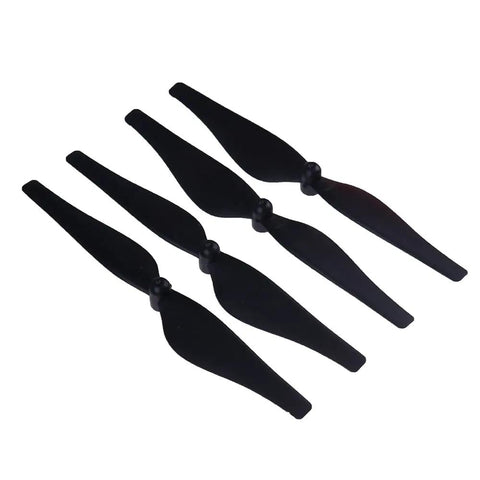 Five Sets Propellers For Tello Drone With 20 Black CW And CCW Blades, shown flat, made of tough PC plastic for DJI Tello Quadcopter