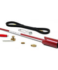 Vapor Torch Kit With Squeeze Valve And Adjustable Pilot 500,000 BTU Propane Weed Burner with hose, valve, and spark lighter.
