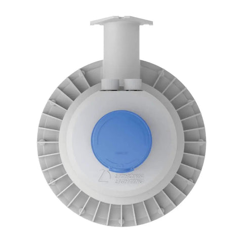 Top view of Beast Outdoor LED Barn Light For Dusk To Dawn Security With Adjustable Brightness And Color Temperature, aluminum gray