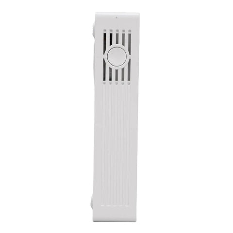 Mini Ups Backup Power Supply 6000Mah Battery Pack For Router Modem And WiFi Network in side view, compact design.