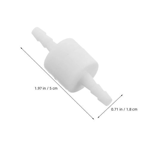 Pro Grade Anti Drip Discharge Nozzle for Filling Machines with One Way Valve Durable PP Material Wear Resistant Industrial Replacement Part for Packaging and Chemical Filling High Precision Drip Prevention, 1.97 x 0.71 in