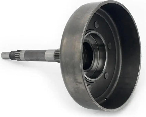 Rock Solid Wet Clutch Housing Drum With Primary Sheave One Way Bearing For H 500 700 ATV UTV close-up view showing durable metal construction.