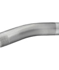 Pro Gear 4 Inch Galvanized Rigid Conduit Elbows 22 Point Five Degree Half Bend Connectors side view showing metallic finish