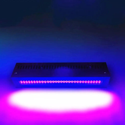Heavy Duty Uv Led Resin Curing Lamp Delivering 365Nm And 395Nm Precision Brightness For Sla Dlp 3D Printers And Photosensitive Resin Solutions Smooth Operator Design view from above with purple light effect.