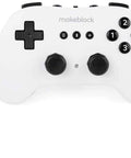Wireless Bluetooth Remote Joystick Controller for Airblock, mBot, and Ranger with 3 Built-In Control Modes, Swap Between Drone, Hovercraft, and Vehicle Play, Phone Compatible, Easy to Use, Pure Fun, white plastic
