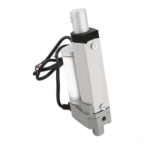 Heavy-Duty 12V Electric Linear Actuator Motor 900N Push Pull Force 10Mm/S Speed With Weatherproof Aluminum Housing IP54 Rating close-up view.