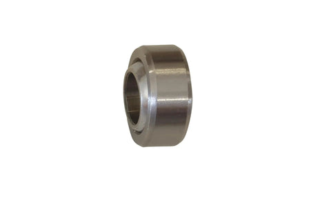 1 Inch Bore Uniball Bearing Set Includes Cup And Snap Ring For A Arm Replacement Joint Rod End Bearing chrome cup ring side view