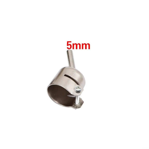 45 Degree Curved Angle Nozzle For 850 Series Hot Air Rework Station, 5mm Stainless Steel Replacement Tip For Precise Soldering